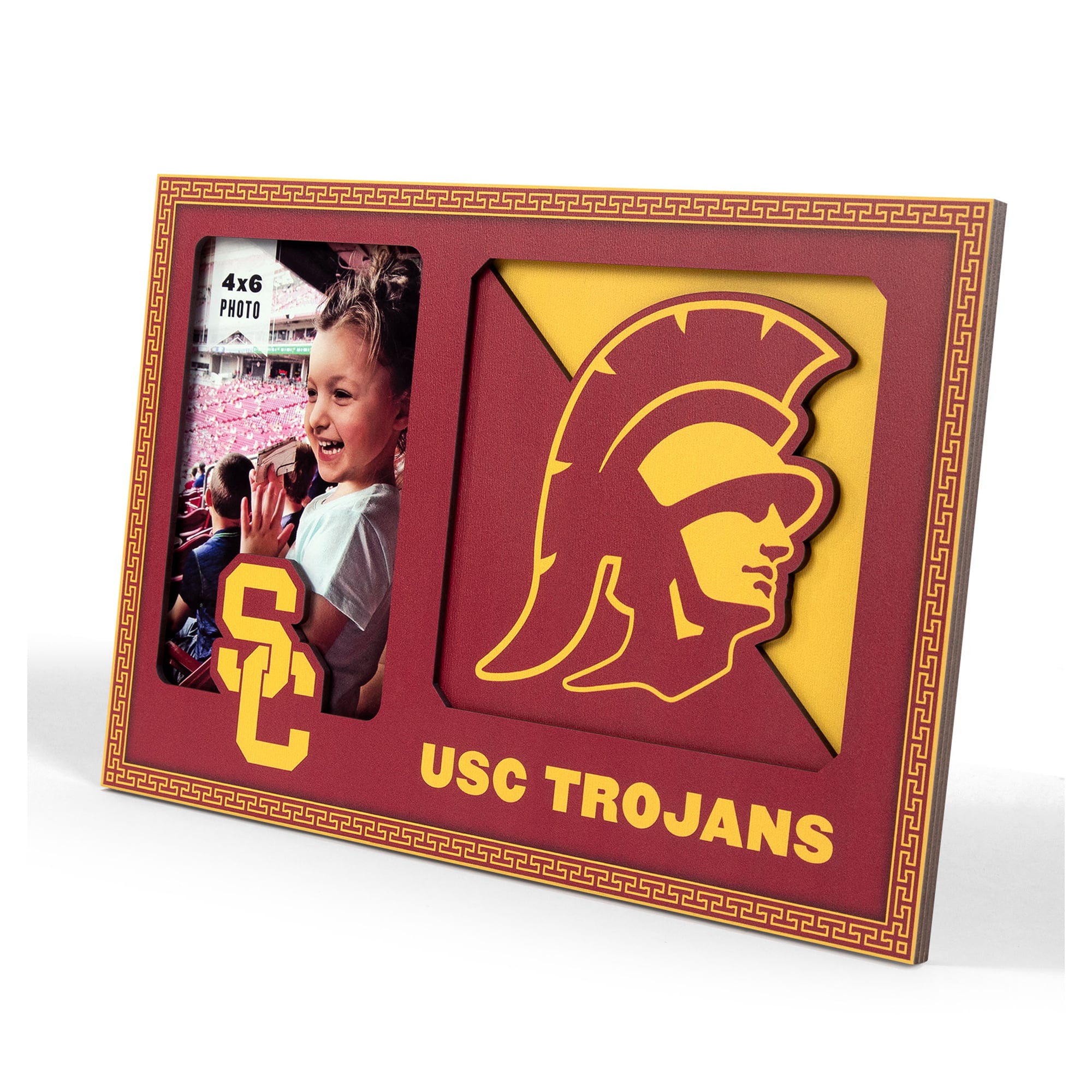 IDNA USC Trojans 3D Logo Series Picture Frame