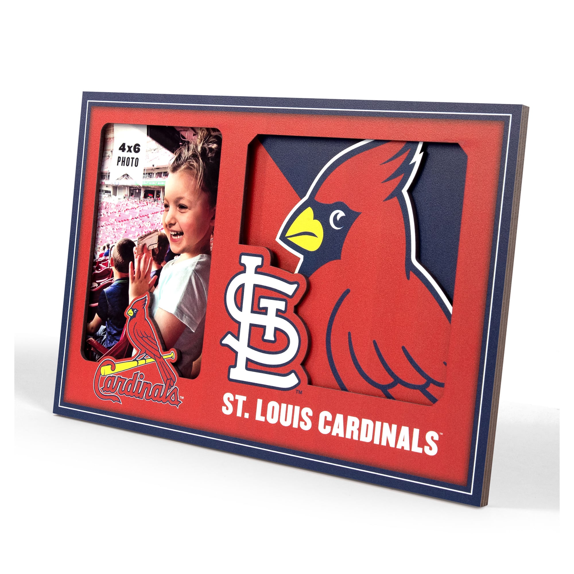 IDNA St. Louis Cardinals 3D Logo Series Picture Frame