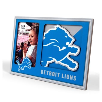 IDNA Detroit Lions 3D Logo Series Picture Frame