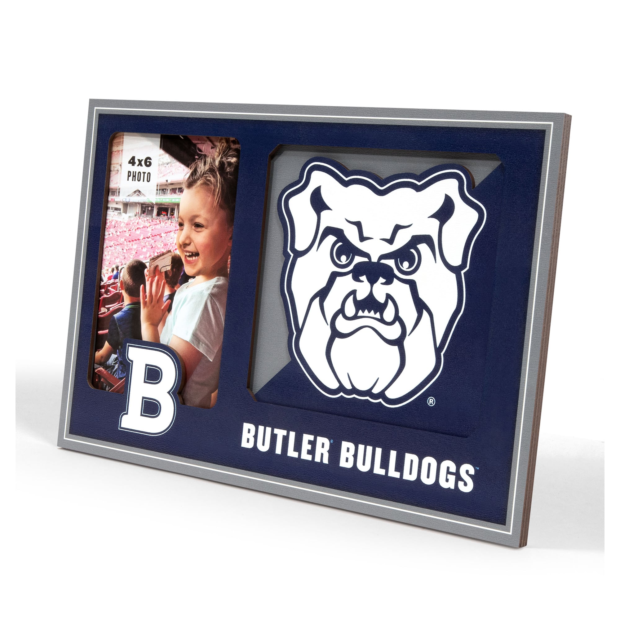 IDNA Butler Bulldogs 3D Logo Series Picture Frame