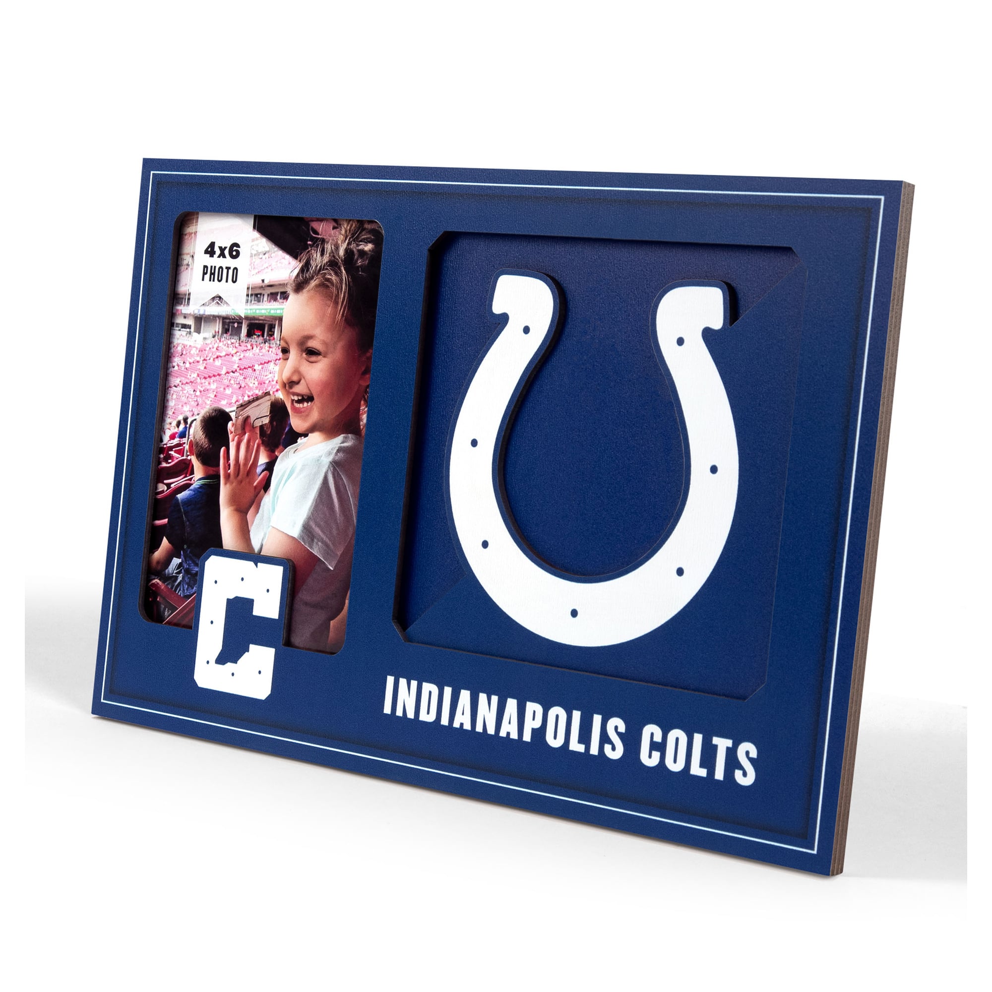 IDNA Indianapolis Colts 3D Logo Series Picture Frame