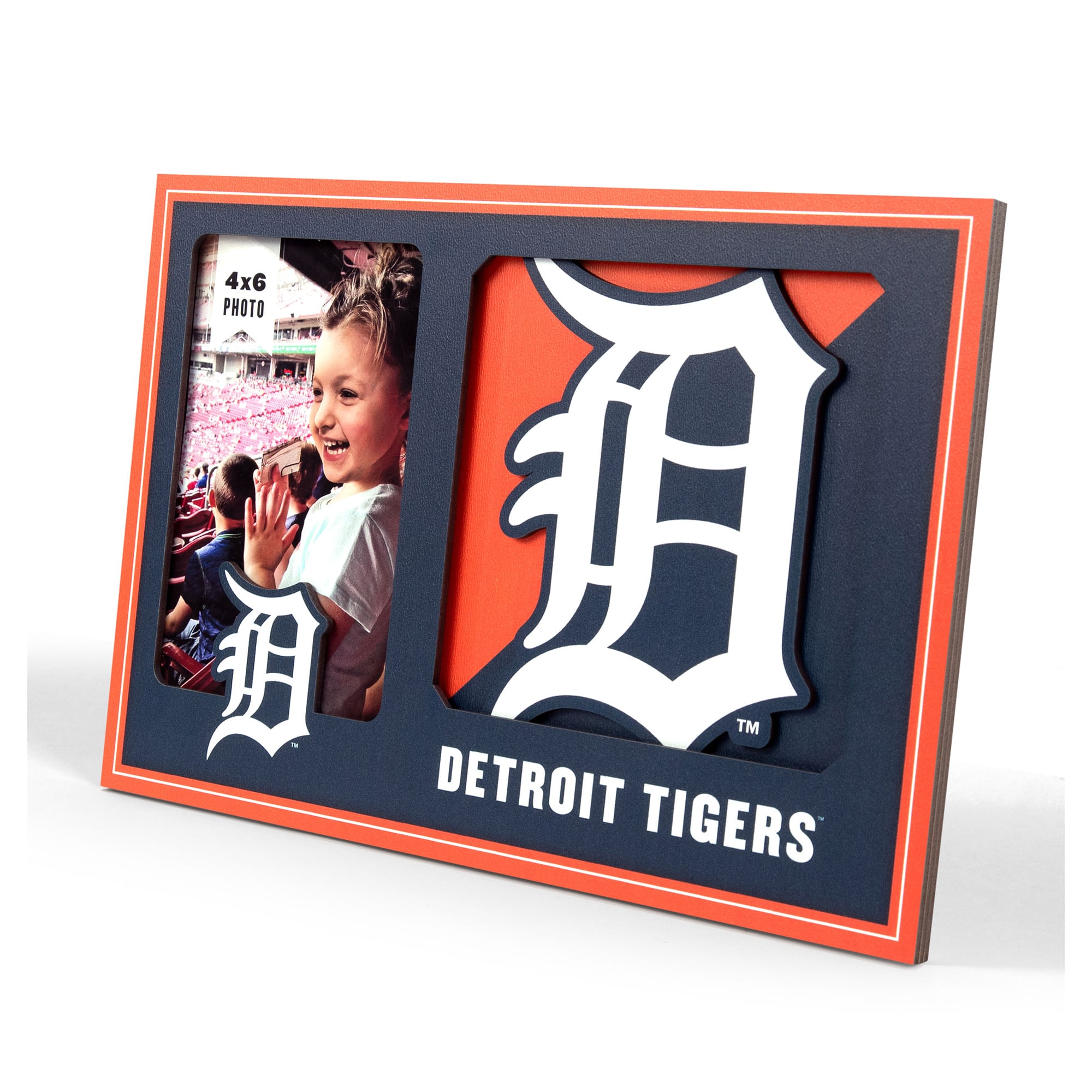 IDNA Detroit Tigers 3D Logo Series Picture Frame