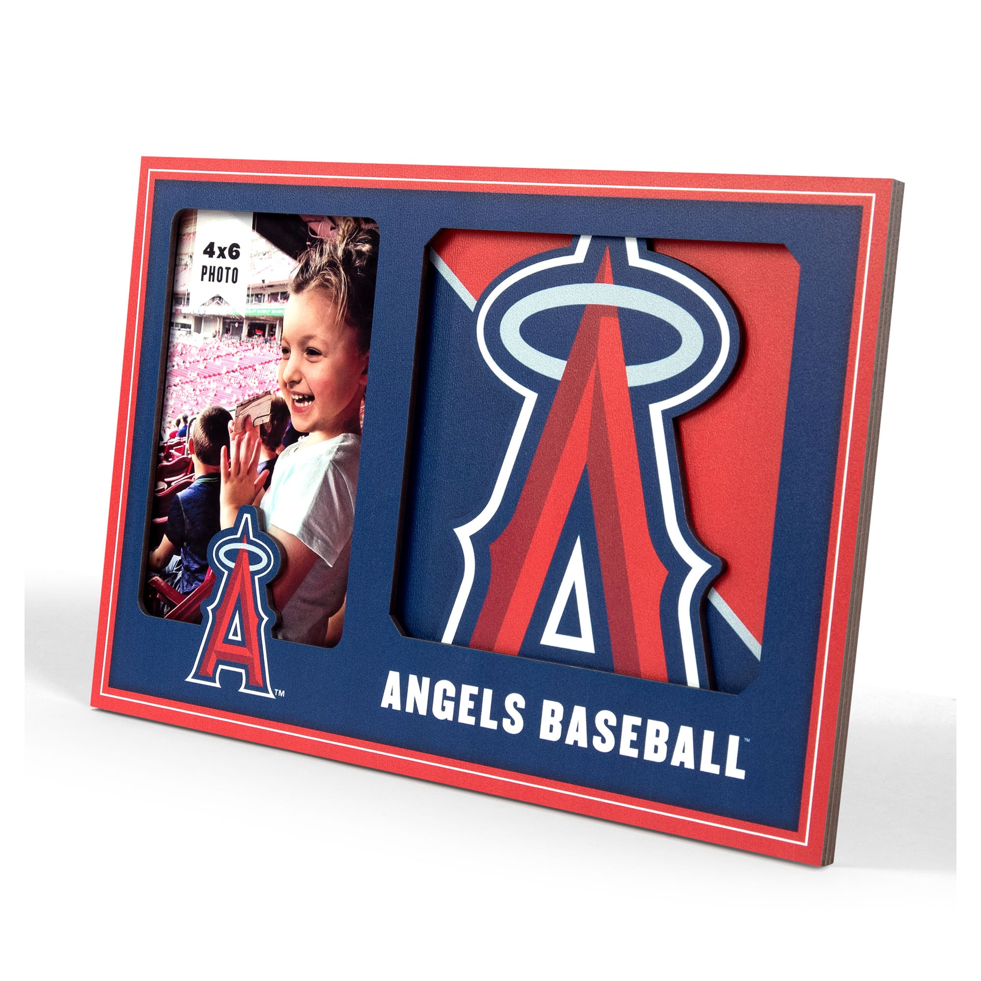 IDNA Los Angeles Angels 3D Logo Series Picture Frame
