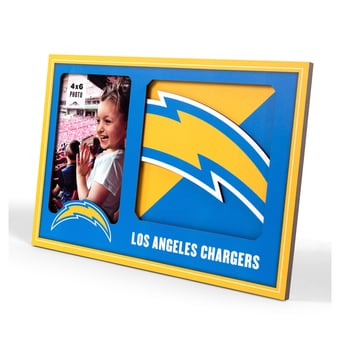 IDNA Los Angeles Chargers 3D Logo Series Picture Frame