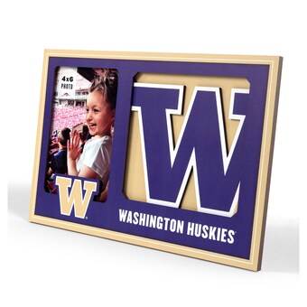 IDNA Washington Huskies 3D Logo Series Picture Frame