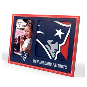IDNA New England Patriots 3D Logo Series Picture Frame