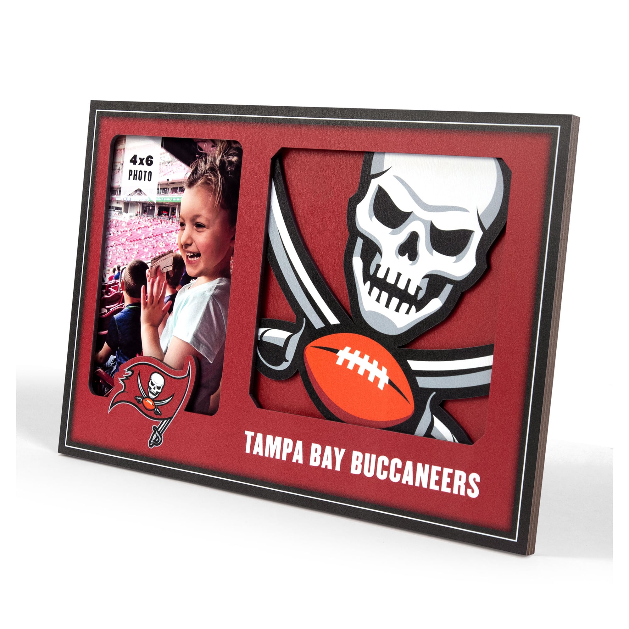 IDNA Tampa Bay Buccaneers 3D Logo Series Picture Frame