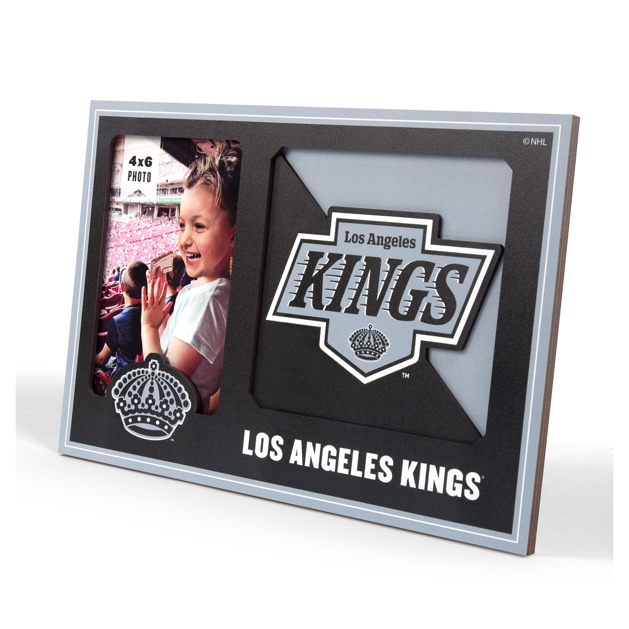 IDNA Los Angeles Kings 3D Logo Series Picture Frame
