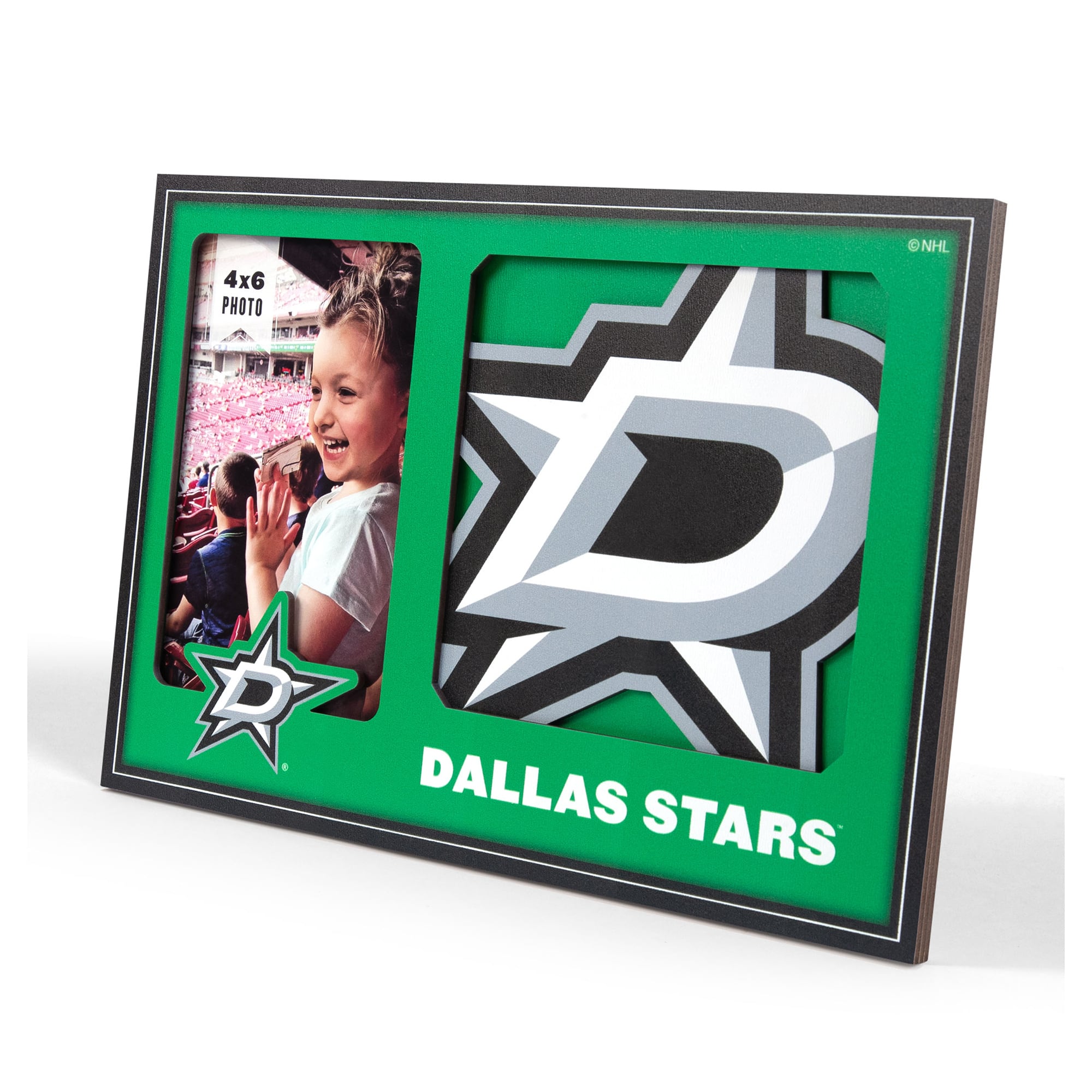 IDNA Dallas Stars 3D Logo Series Picture Frame