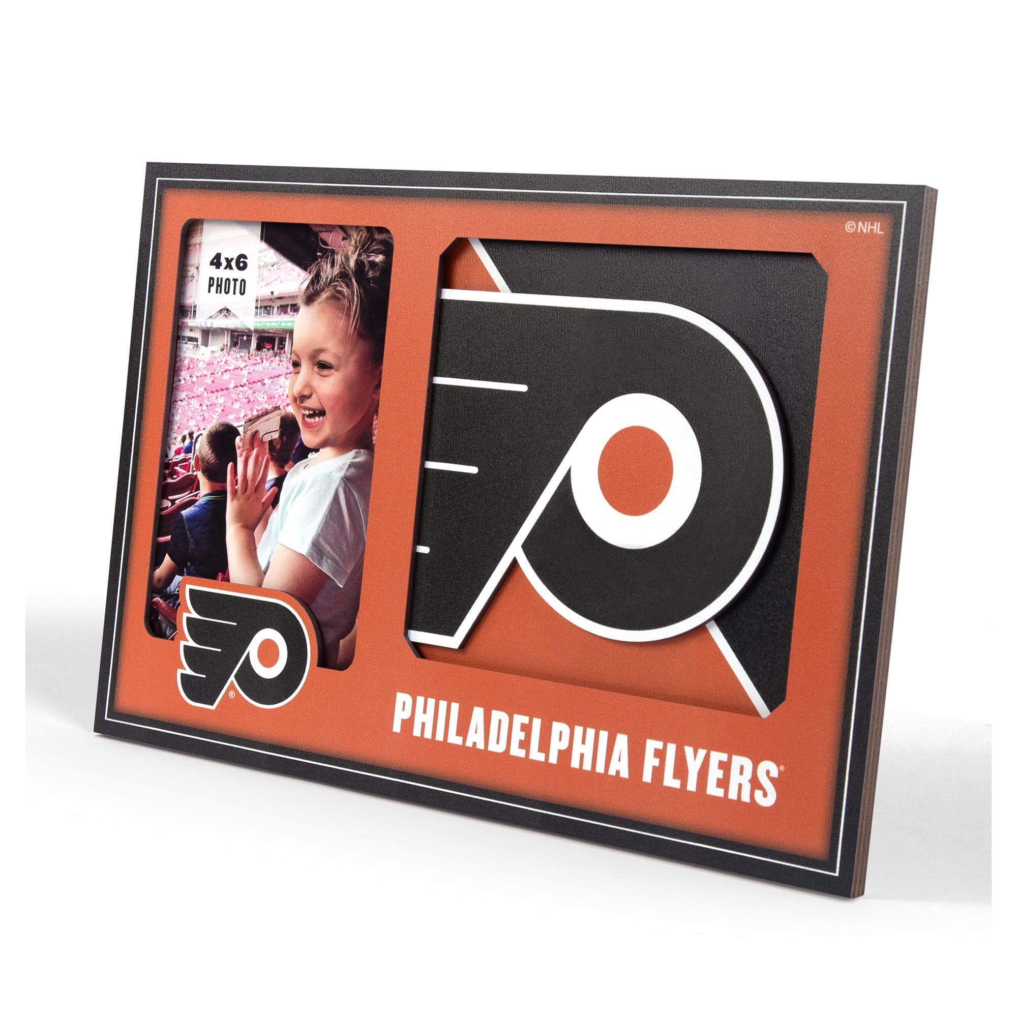 IDNA Philadelphia Flyers 3D Logo Series Picture Frame