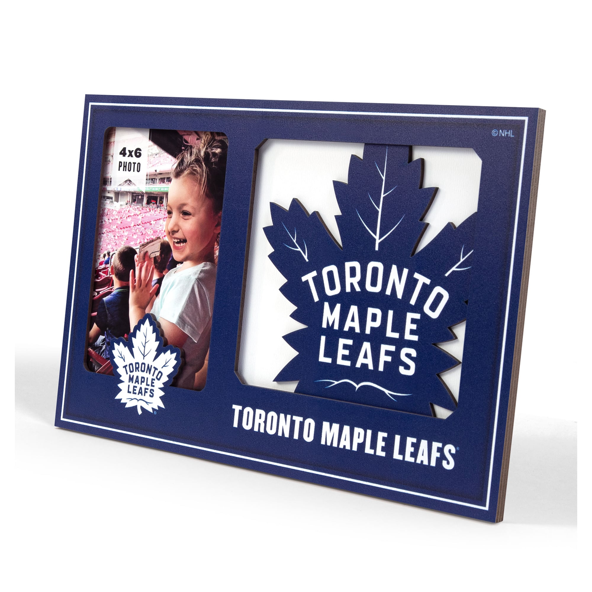 IDNA Toronto Maple Leafs 3D Logo Series Picture Frame