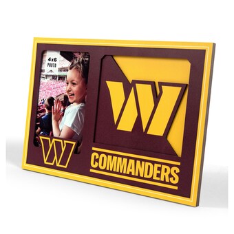 IDNA Washington Commanders 3D Logo Series Picture Frame