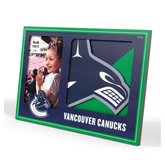 IDNA Vancouver Canucks 3D Logo Series Picture Frame