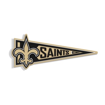 IDNA New Orleans Saints 23" 3D Pennant Wall Art