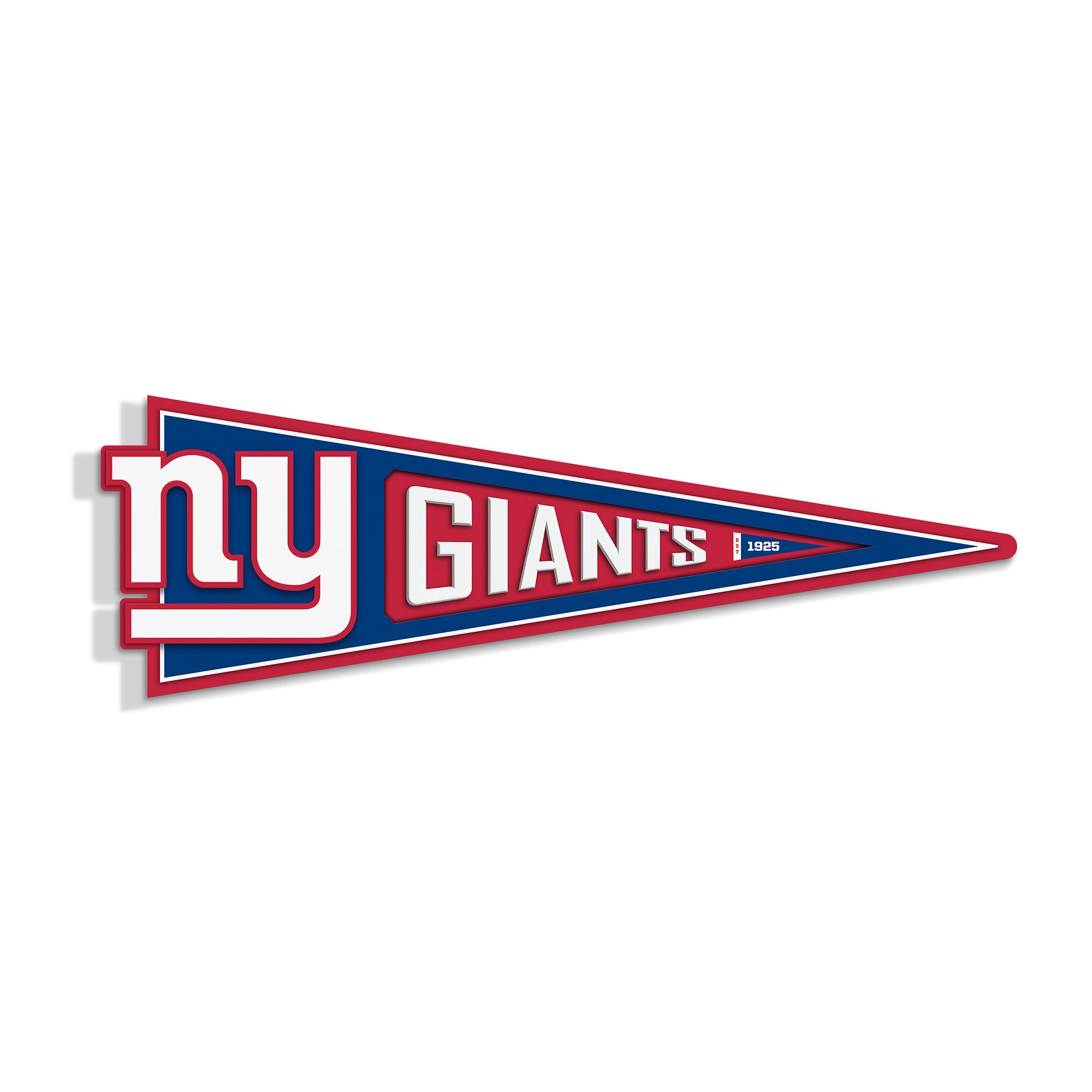 IDNA New York Giants 23" 3D Pennant Wall Art