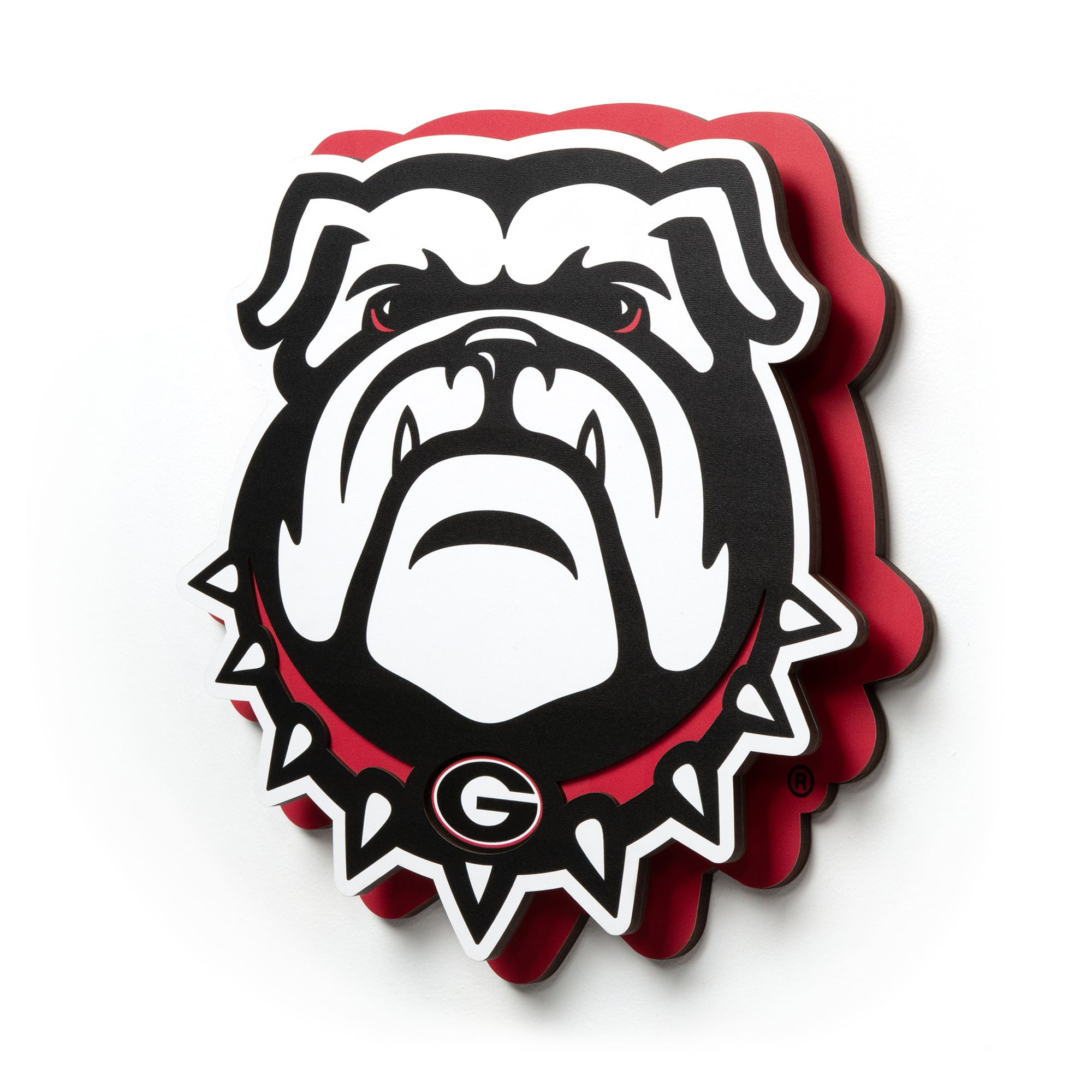 IDNA Georgia Bulldogs 14" 3DX Logo Die Cut Wall Art