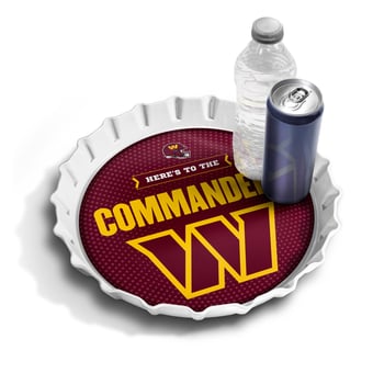 IDNA Washington Commanders 13" Bottle Cap Serving Tray
