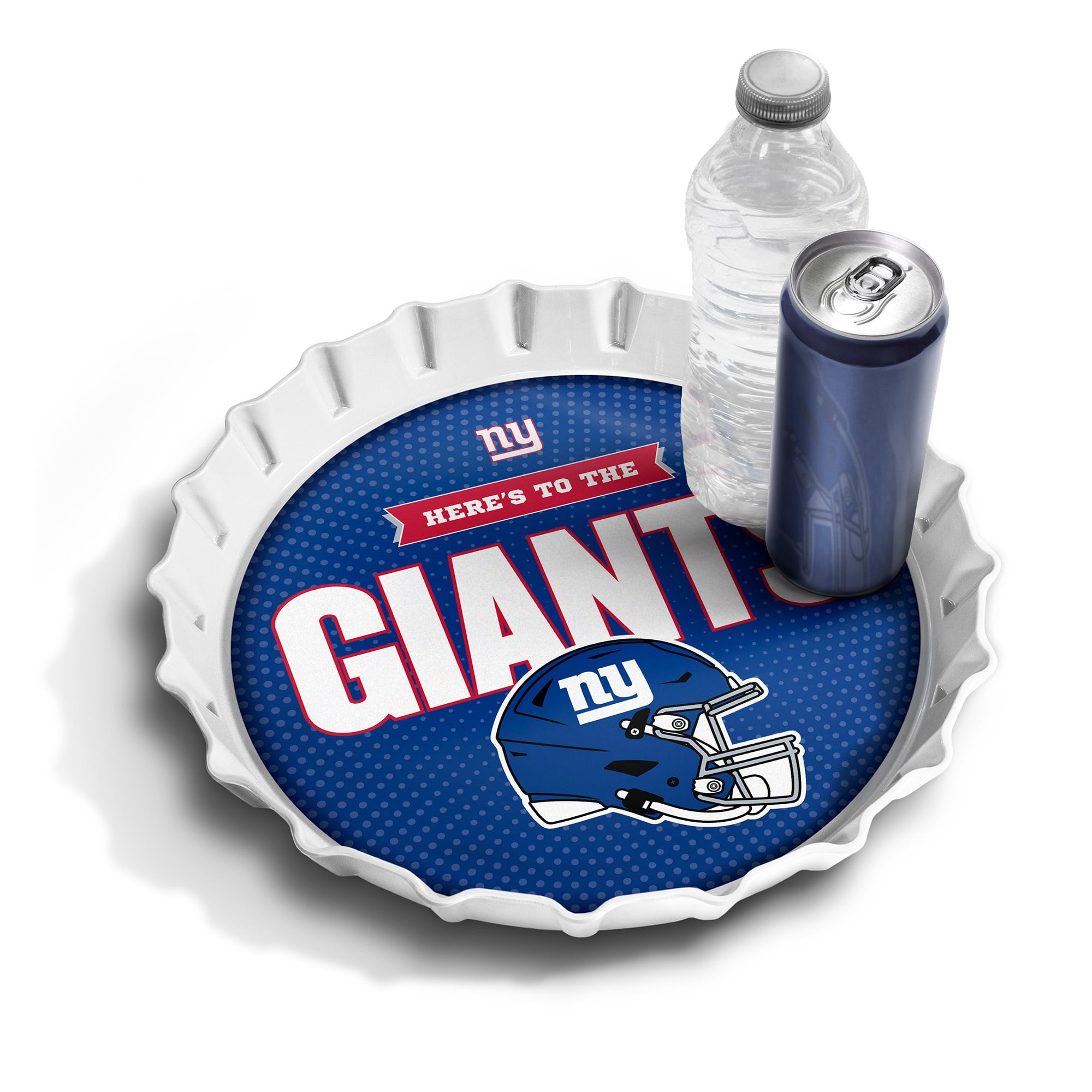 IDNA New York Giants 13" Bottle Cap Serving Tray