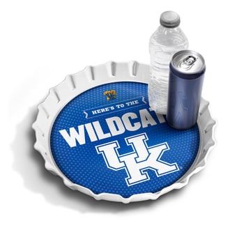 IDNA Kentucky Wildcats 13" Bottle Cap Serving Tray