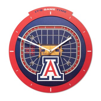 IDNA Arizona Wildcats StadiumView 3D Wall Clock