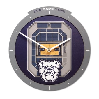 IDNA Butler Bulldogs StadiumView 3D Wall Clock
