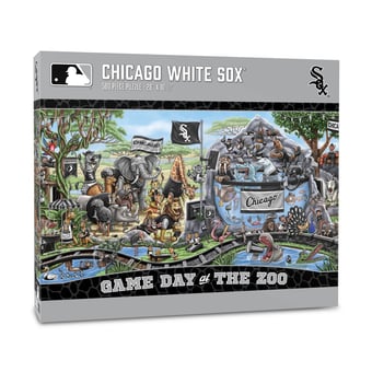 IDNA Chicago White Sox 10.5" x 28" Game Day at the Zoo 500-Piece Puzzle