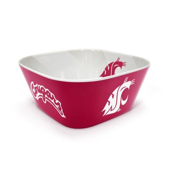 Fanpoint Washington State Cougars Large Party Bowl