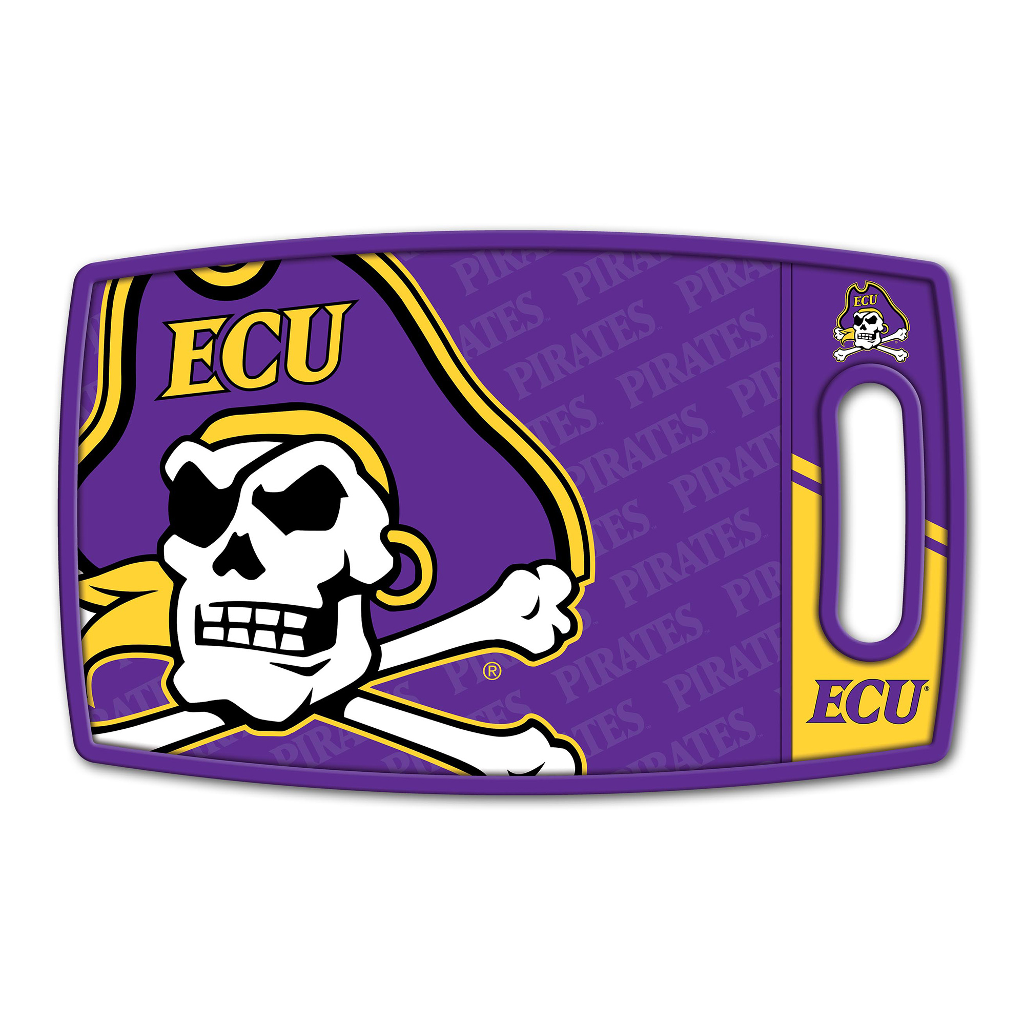 Fanpoint ECU Pirates Logo Series Cutting Board