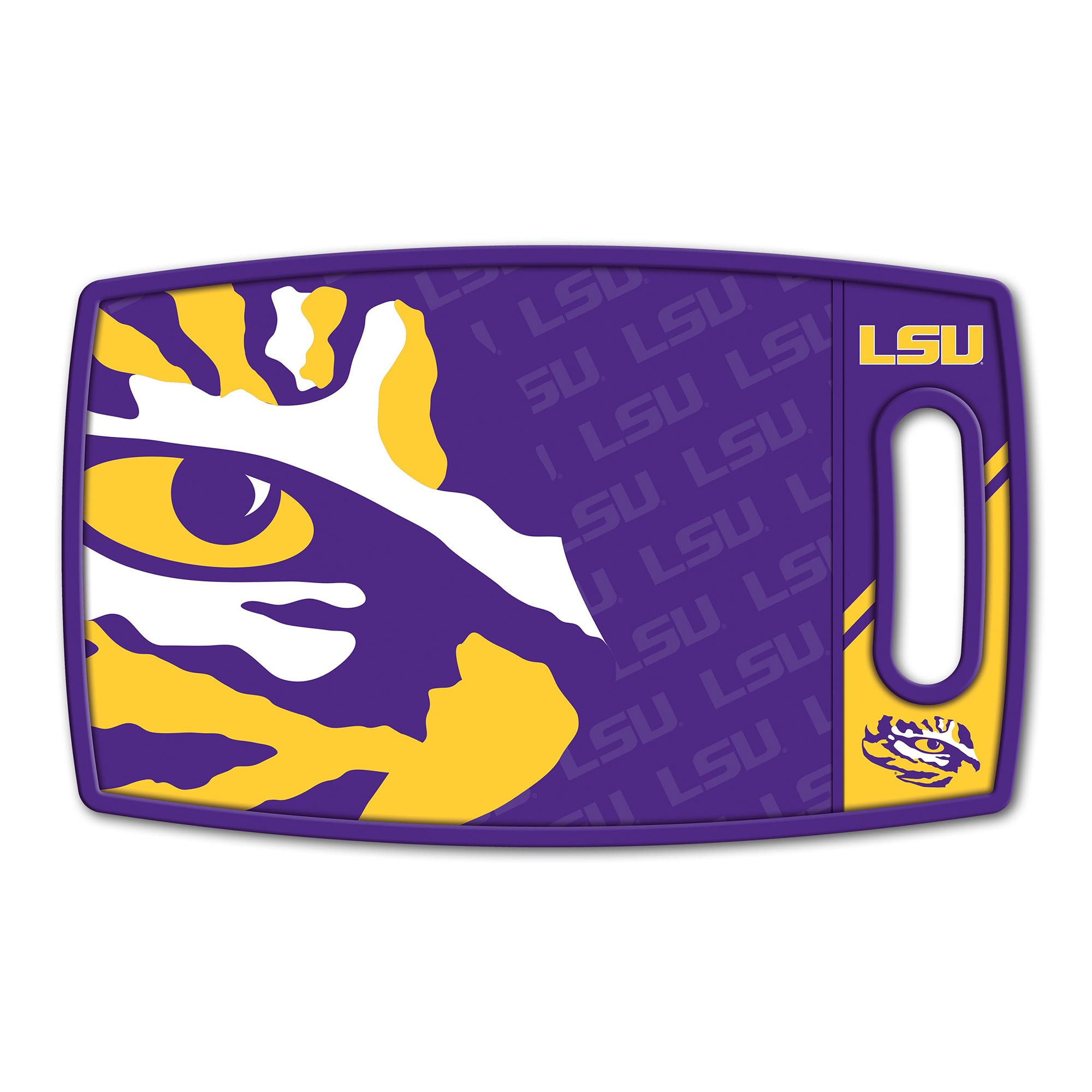 IDNA LSU Tigers Logo Series Cutting Board