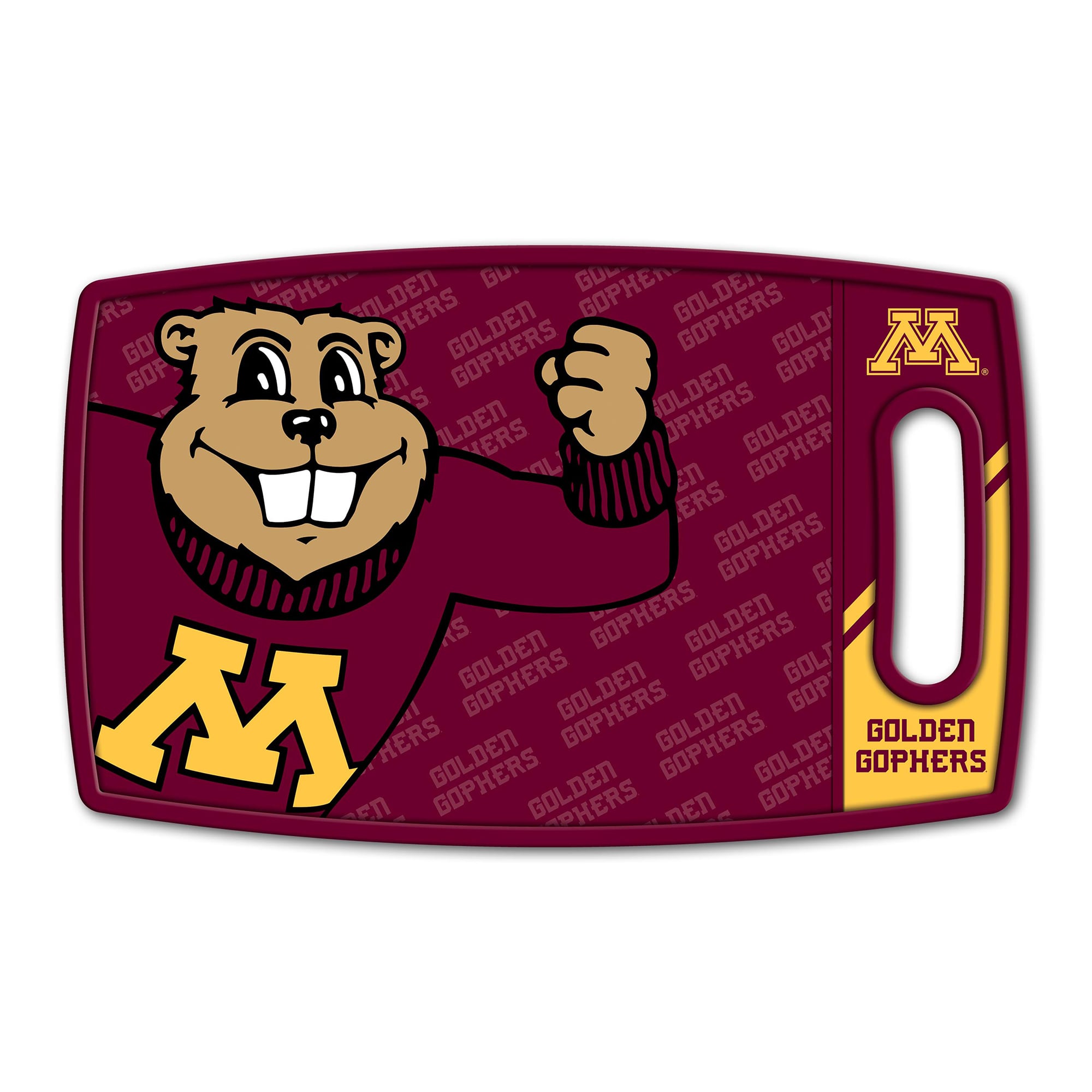 IDNA Minnesota Golden Gophers Logo Series Cutting Board