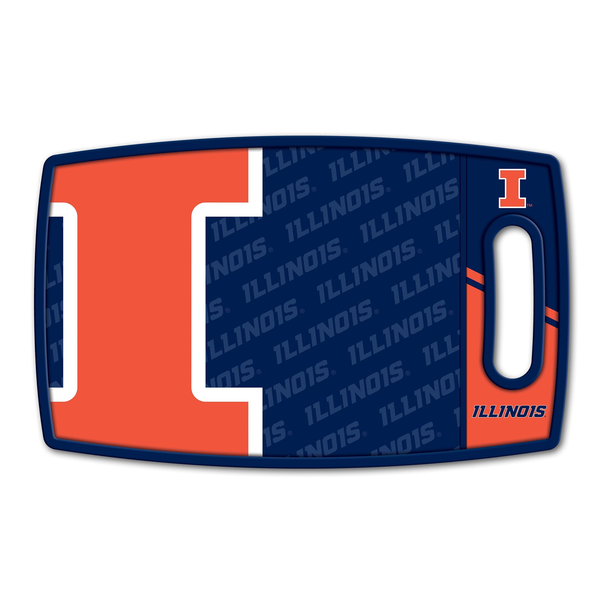 IDNA Illinois Fighting Illini Logo Series Cutting Board
