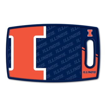 IDNA Illinois Fighting Illini Logo Series Cutting Board