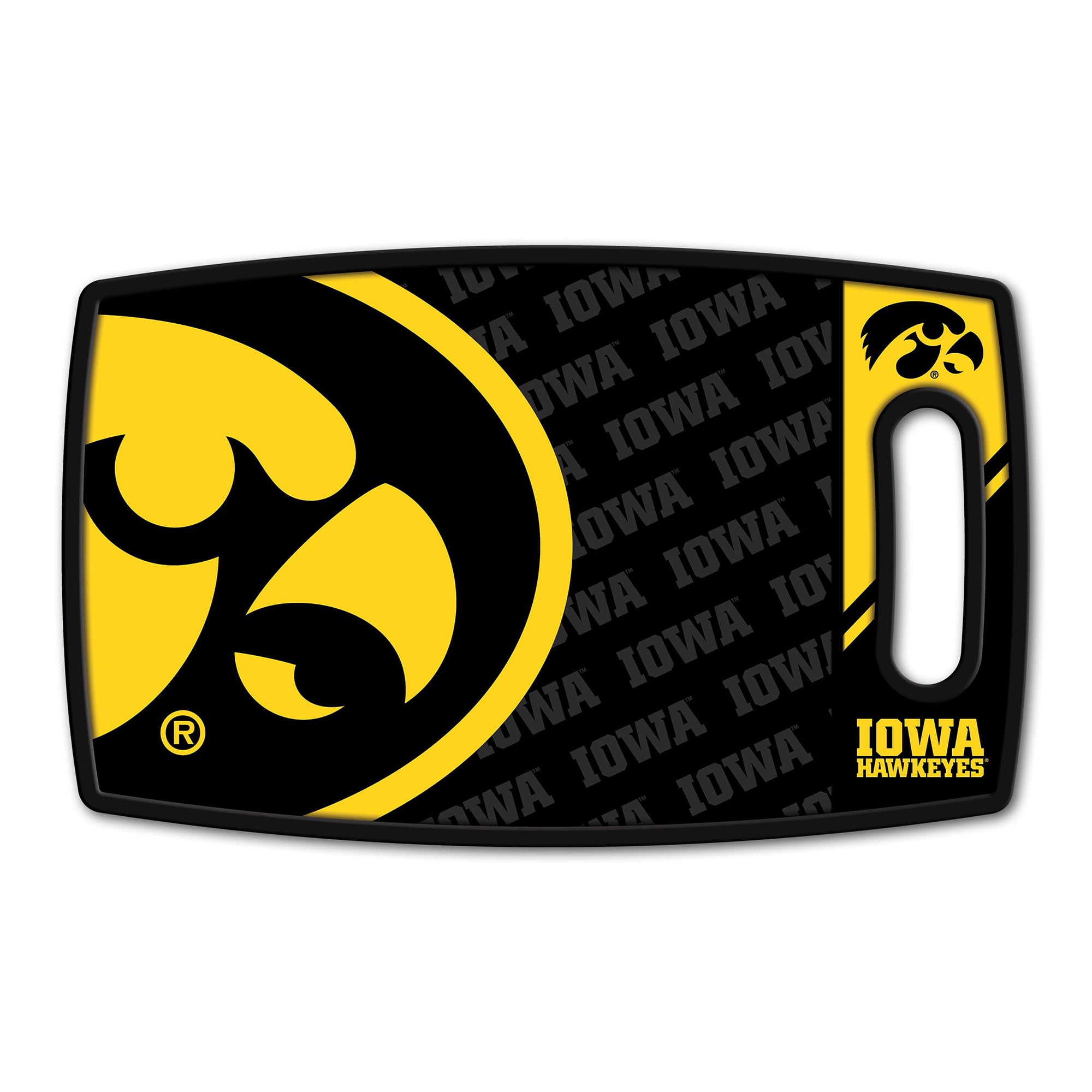 IDNA Iowa Hawkeyes Logo Series Cutting Board