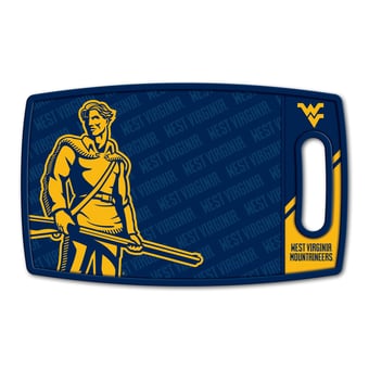 Fanpoint West Virginia Mountaineers Logo Series Cutting Board