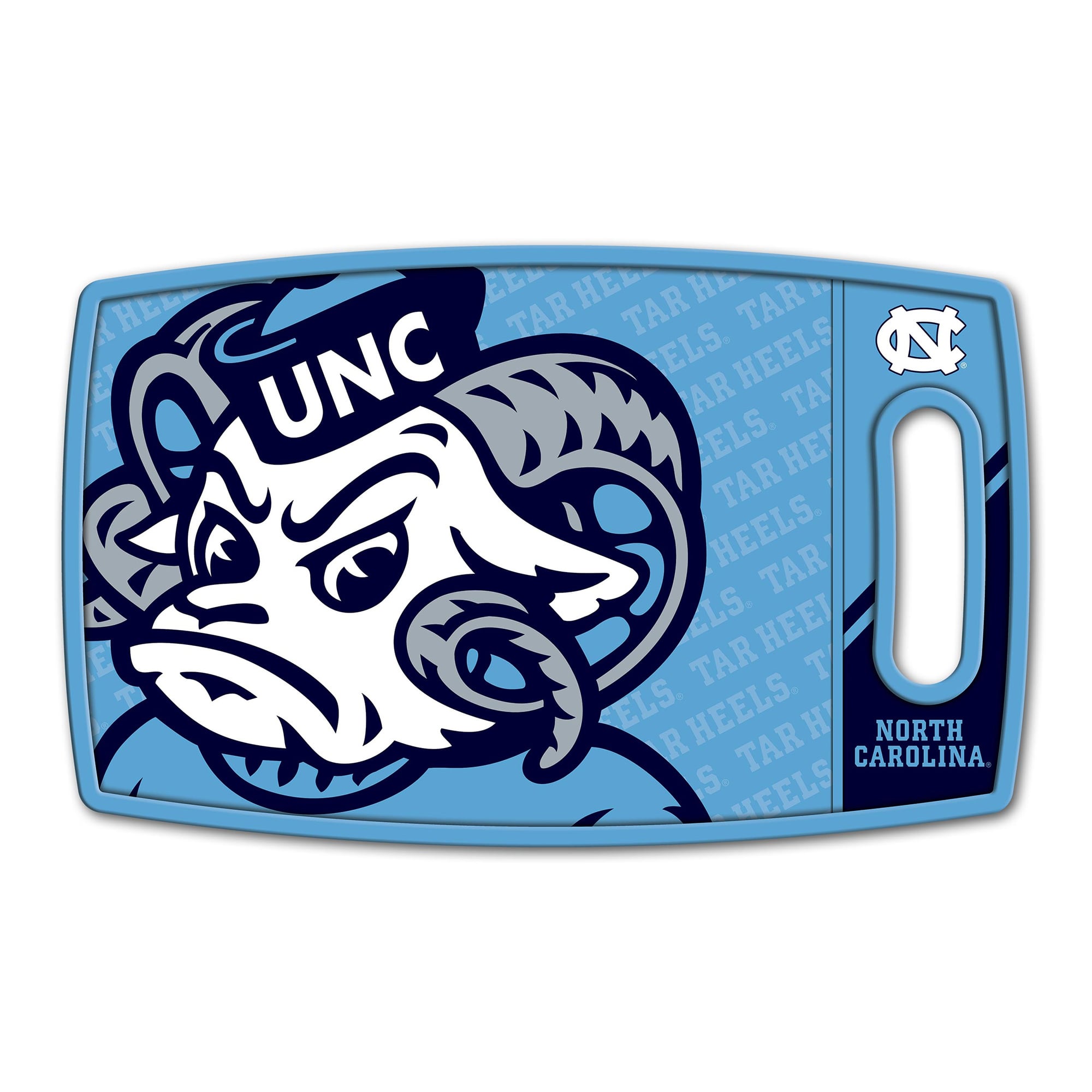 IDNA North Carolina Tar Heels Logo Series Cutting Board