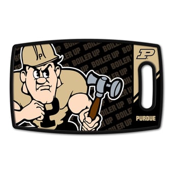 Fanpoint Purdue Boilermakers Logo Series Cutting Board