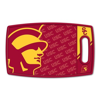 Fanpoint USC Trojans Logo Series Cutting Board