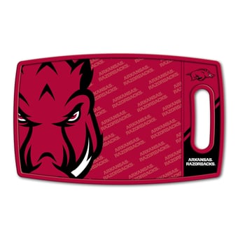 Fanpoint Arkansas Razorbacks Logo Series Cutting Board