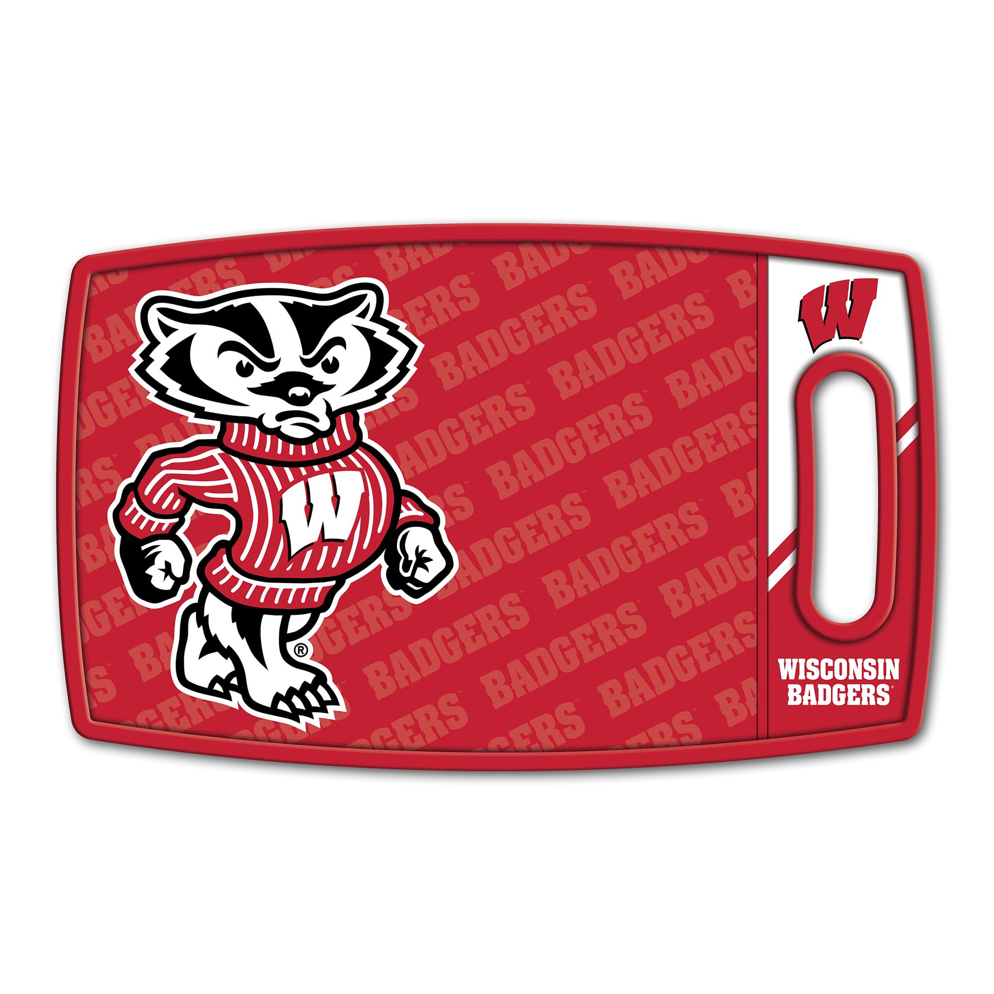 IDNA Wisconsin Badgers Logo Series Cutting Board