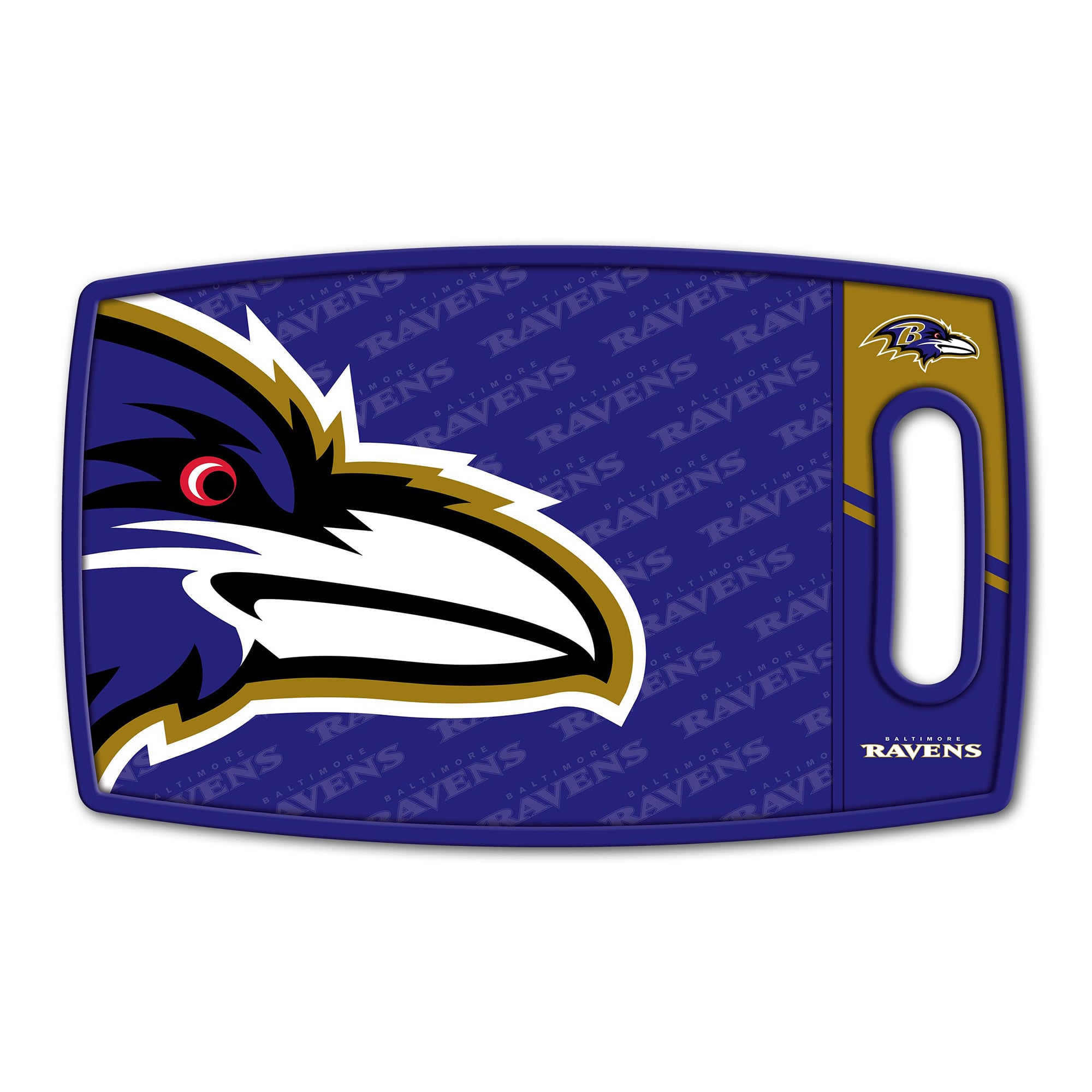 IDNA Baltimore Ravens Logo Series Cutting Board