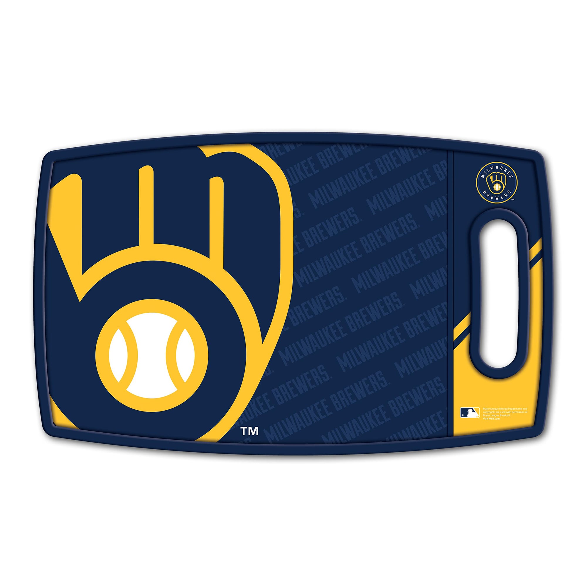 IDNA Milwaukee Brewers Logo Series Cutting Board