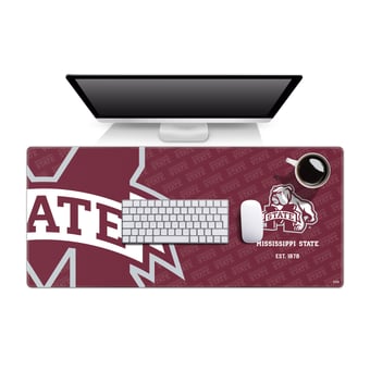 IDNA Mississippi State Bulldogs 15.7" x 35.4" Logo Series Desk Pad