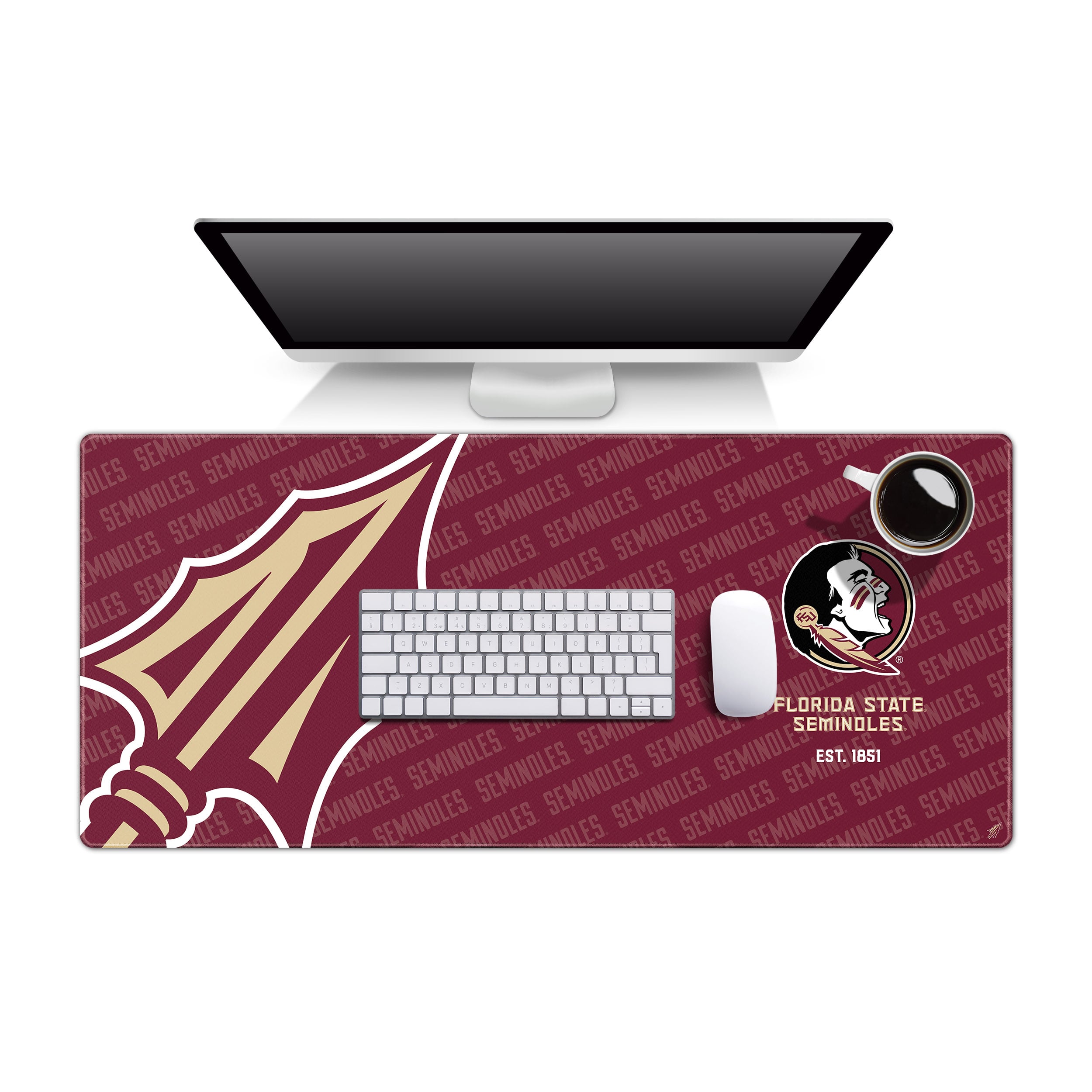IDNA Florida State Seminoles 15.7" x 35.4" Logo Series Desk Pad