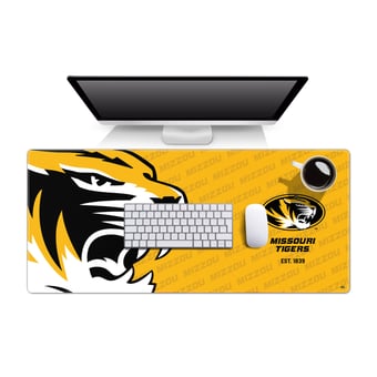 IDNA Missouri Tigers 15.7" x 35.4" Logo Series Desk Pad