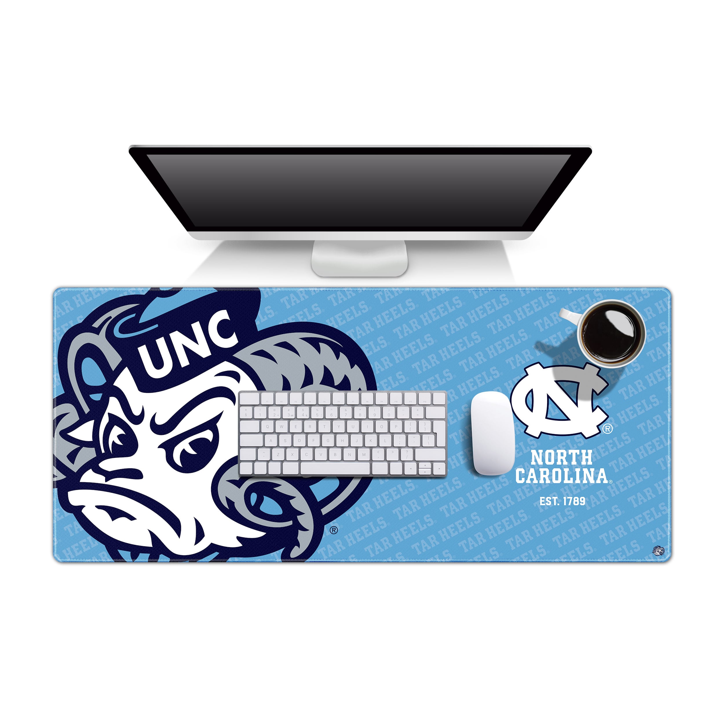 IDNA North Carolina Tar Heels 15.7" x 35.4" Logo Series Desk Pad