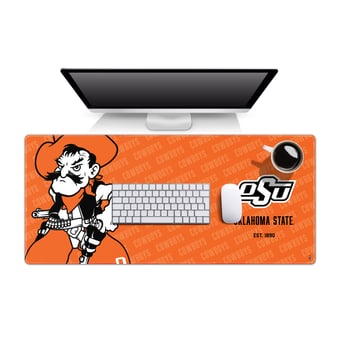 IDNA Oklahoma State Cowboys 15.7" x 35.4" Logo Series Desk Pad