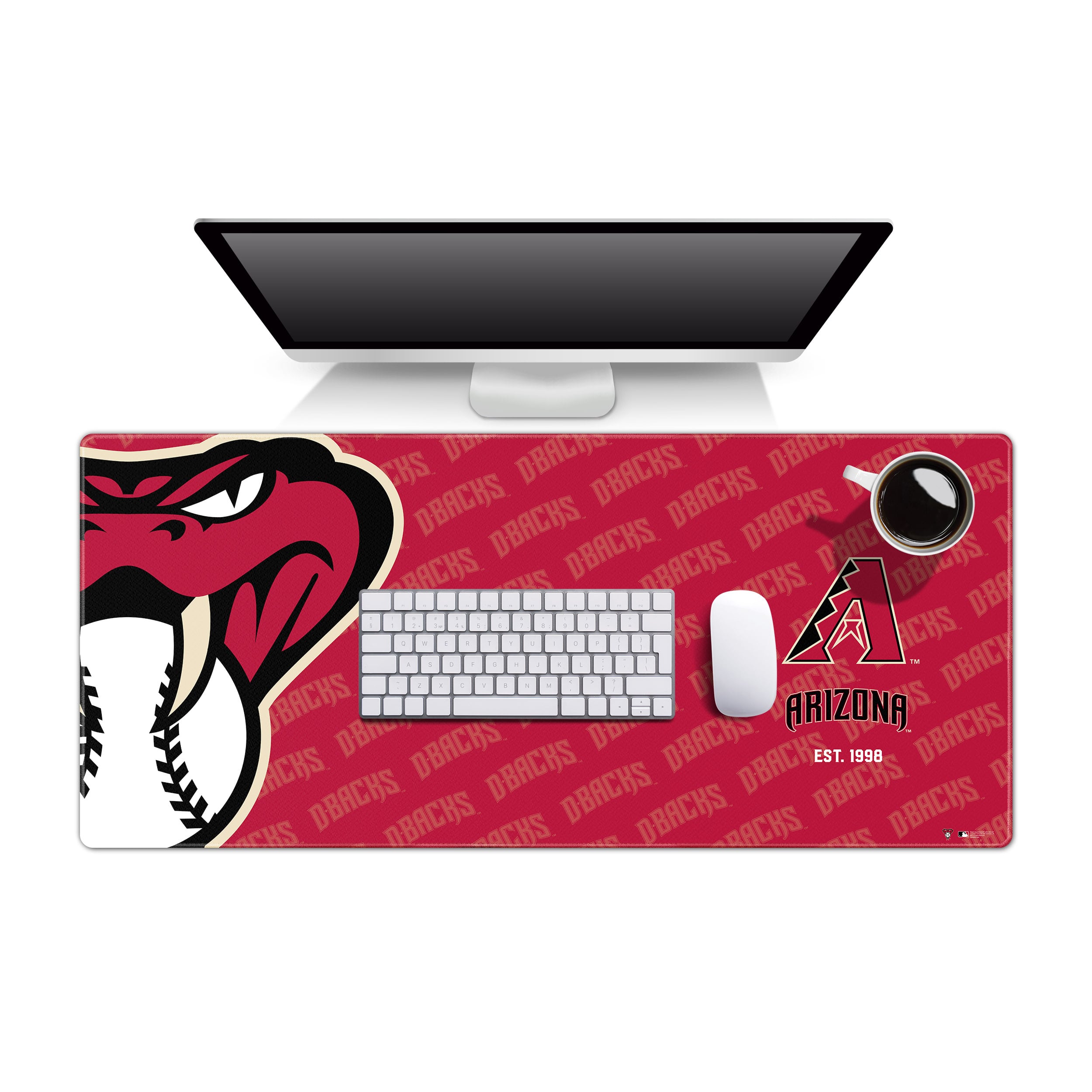 IDNA Arizona Diamondbacks 15.7" x 35.4" Logo Series Desk Pad