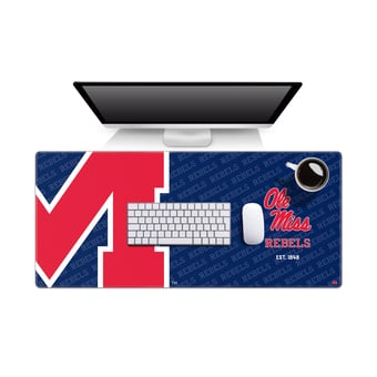 IDNA Ole Miss Rebels 15.7" x 35.4" Logo Series Desk Pad