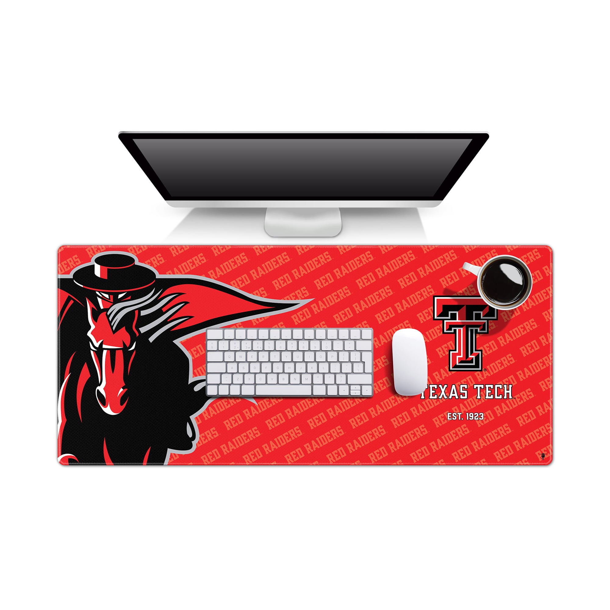 IDNA Texas Tech Red Raiders 15.7" x 35.4" Logo Series Desk Pad