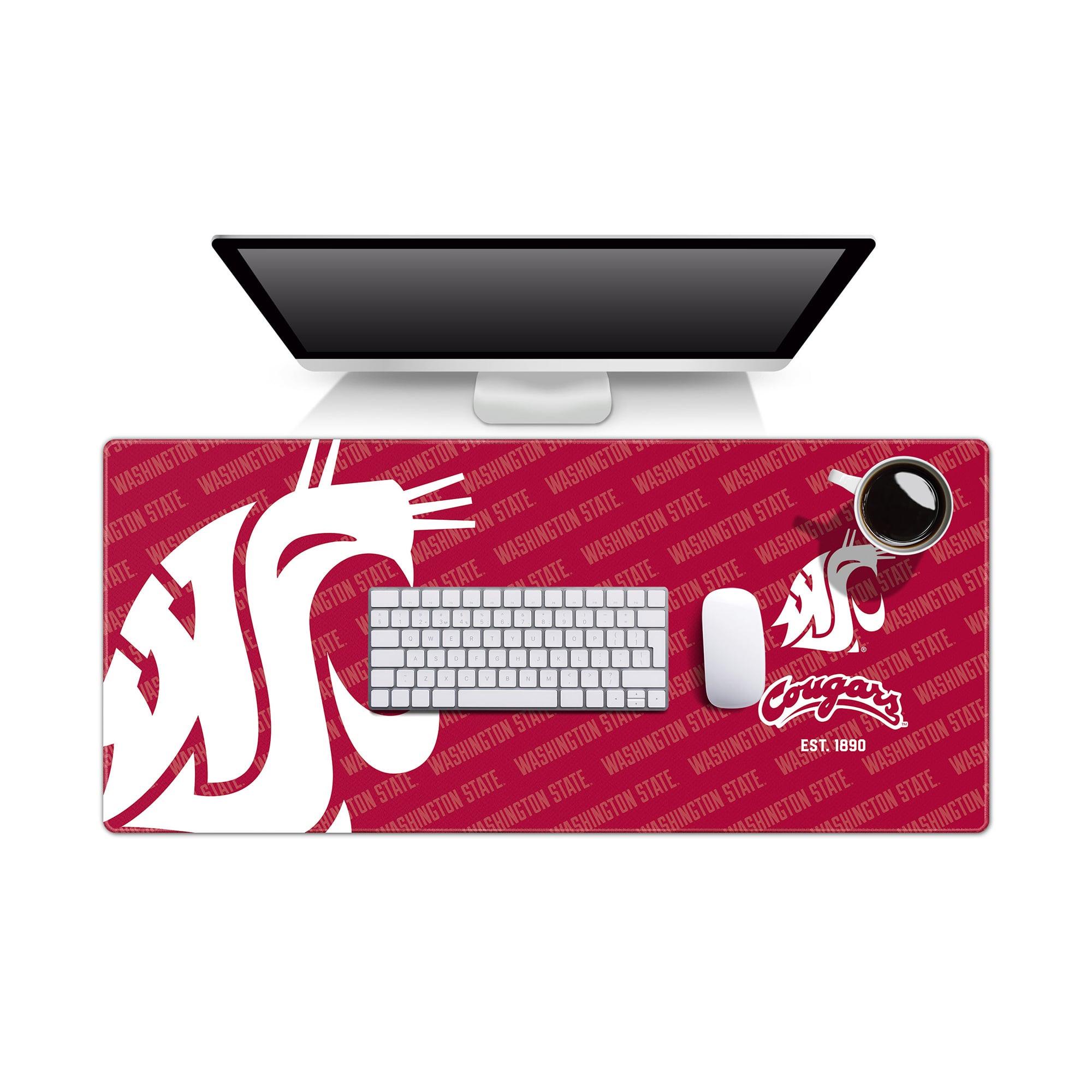 IDNA Washington Huskies 15.7" x 35.4" Logo Series Desk Pad